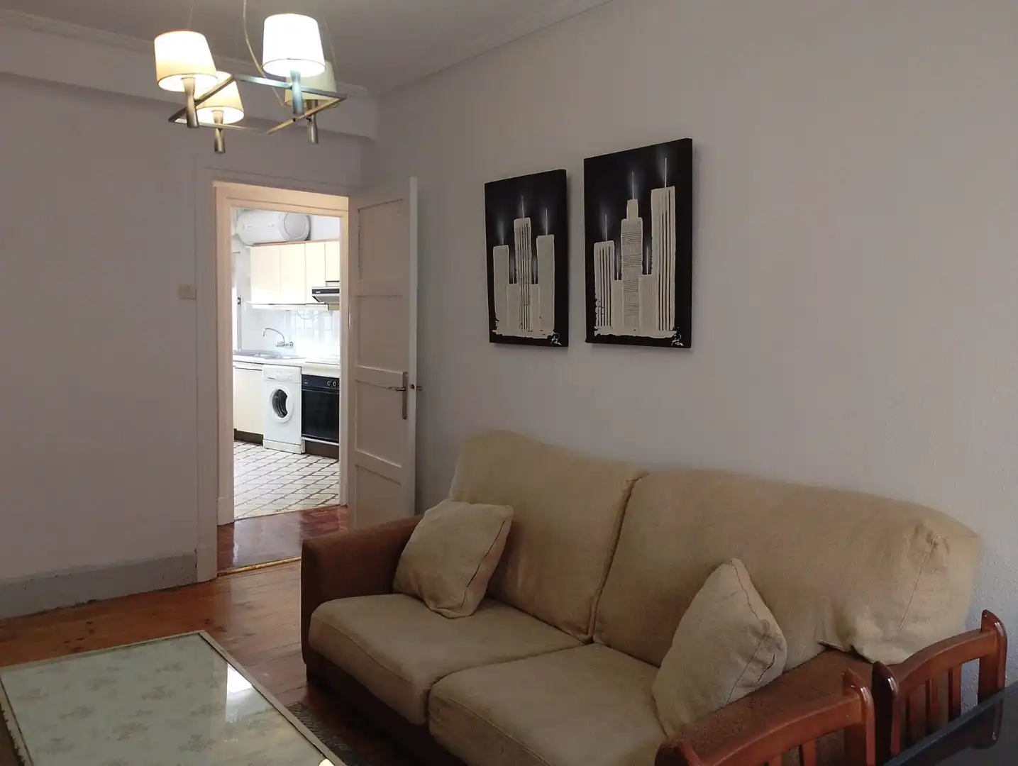 Living room of Flat for sale in Vitoria - Gasteiz  with Heating and Furnished