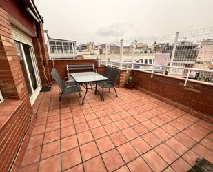 Terrace of Attic for sale in Santa Coloma de Gramenet  with Air Conditioner and Terrace