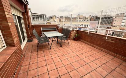 Terrasse von Dachboden zum verkauf in Santa Coloma de Gramenet mit Klimaanlage, Heizung und Terrasse