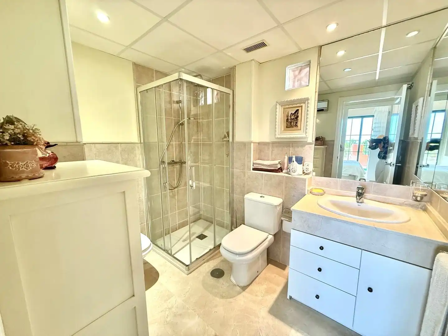 Baño de Apartamento en venta en Finestrat con Aire acondicionado, Calefacción y Terraza