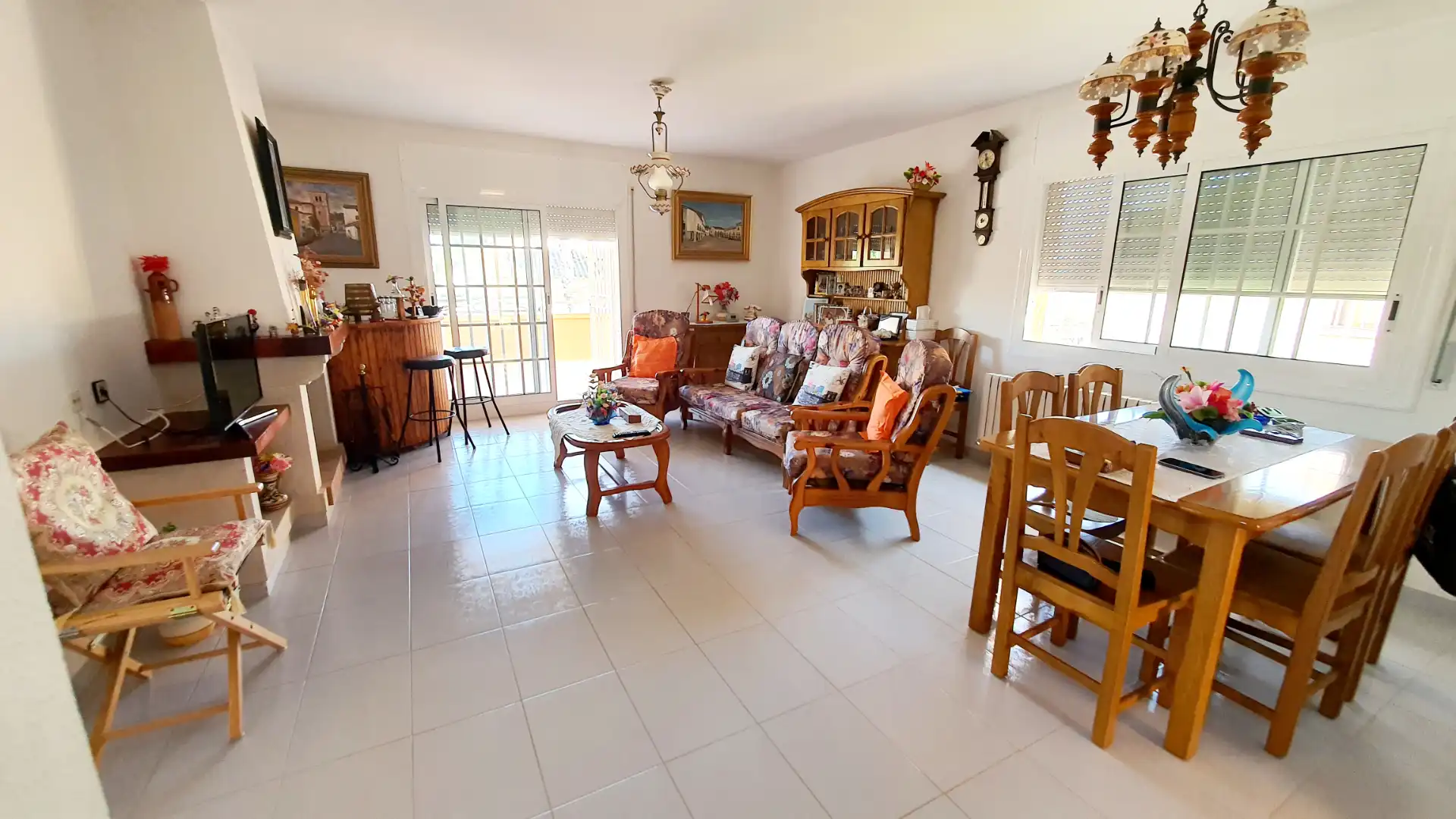 Living room of Houses for sale in Calafell  with Heating, Private garden and Terrace