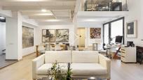 Sala d'estar de Loft en venda en  Barcelona Capital amb Calefacció, Parquet i Terrassa