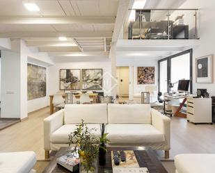 Living room of Loft for sale in  Barcelona Capital  with Terrace