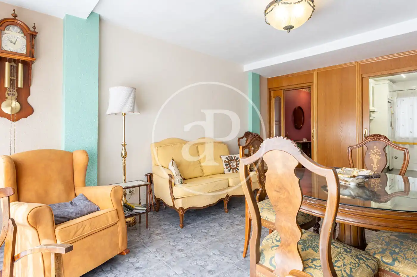 Sala de estar de Piso en venta en Valencia con Calefacción y Amueblado
