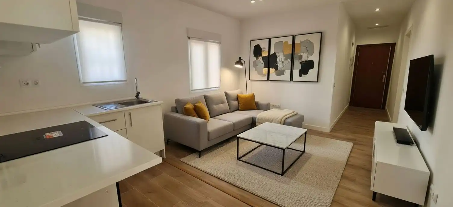 Living room of Flat for sale in Madrid  with Air Conditioner and Heating