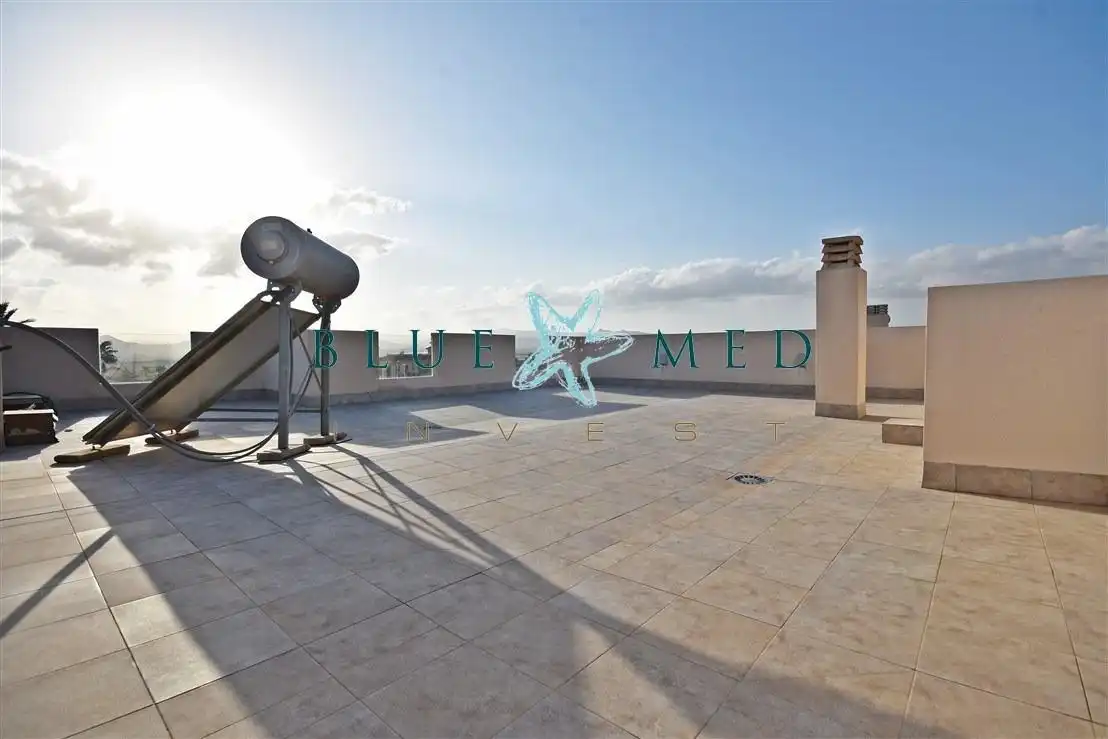 Terraza de Casa o chalet en venta en Mazarrón con Aire acondicionado, Calefacción y Jardín privado