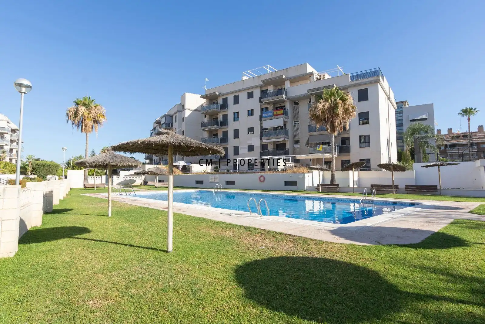Außenansicht von Dachboden zur Miete in Canet d'En Berenguer mit Klimaanlage, Heizung und Terrasse