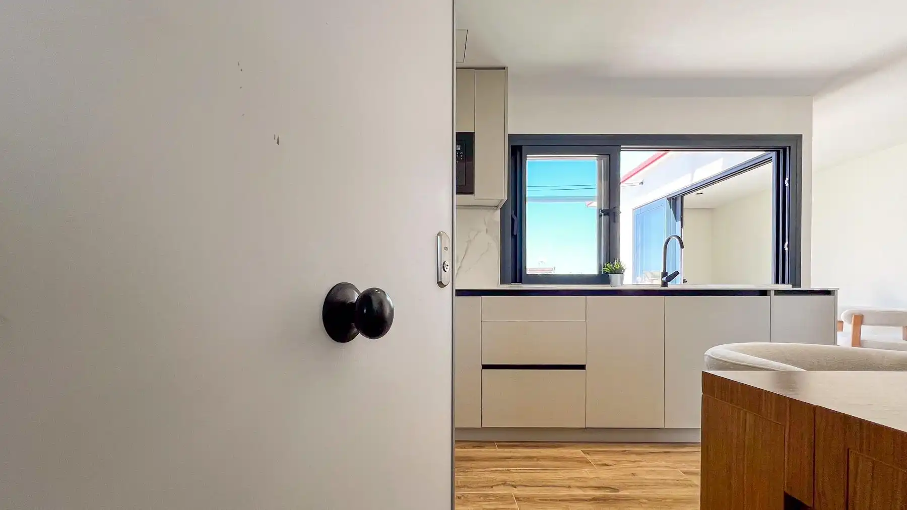 Kitchen of Attic for sale in Aiguadolç - Sant Sebastià