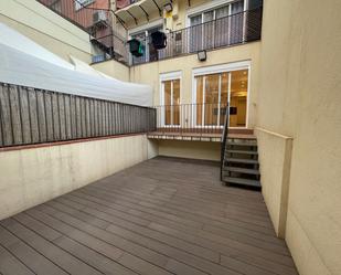 Terrace of Flat to rent in  Barcelona Capital  with Air Conditioner and Terrace