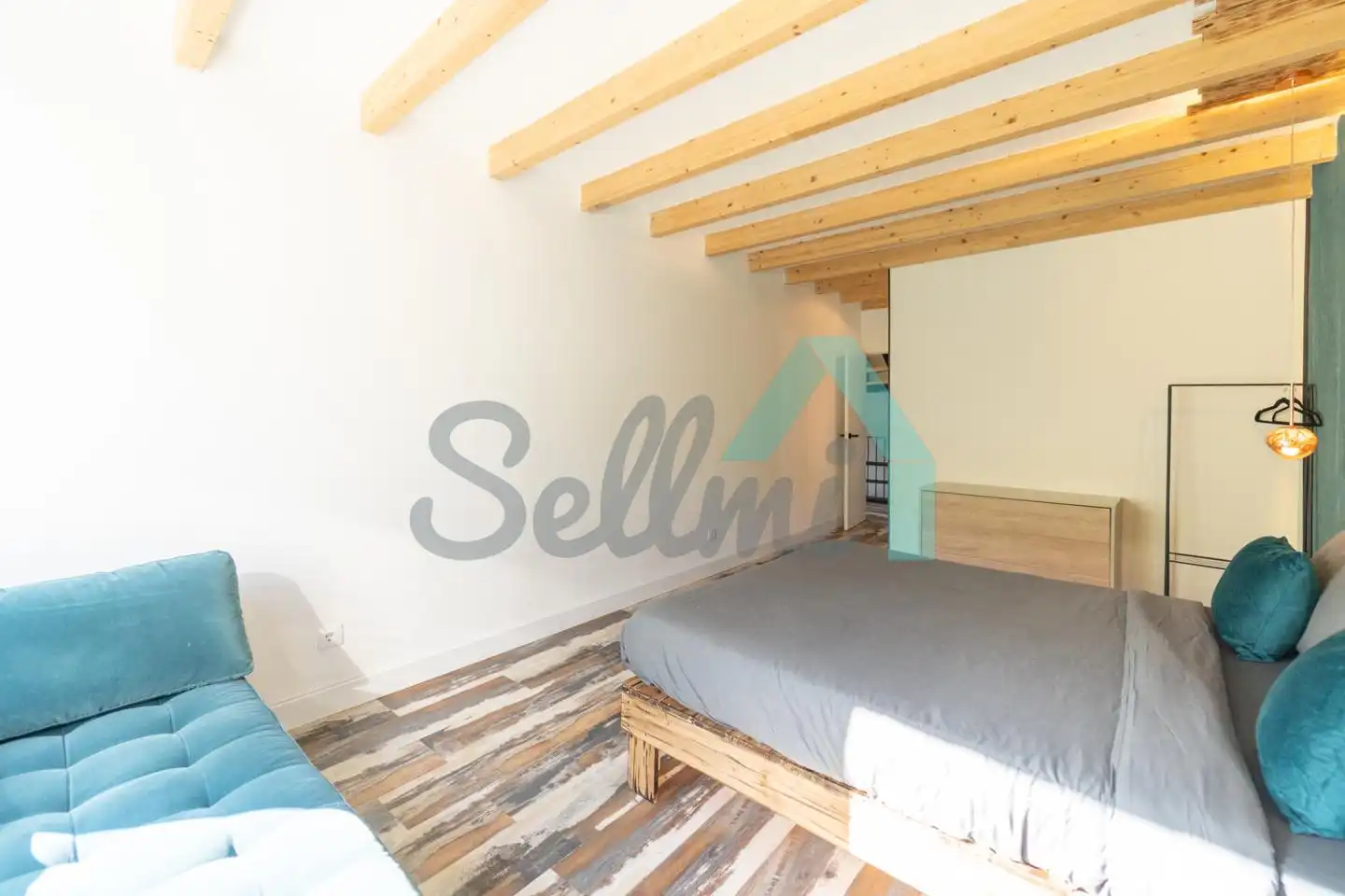 Habitación de Casa o chalet de alquiler en Mieres (Asturias) con Calefacción, Terraza y Amueblado