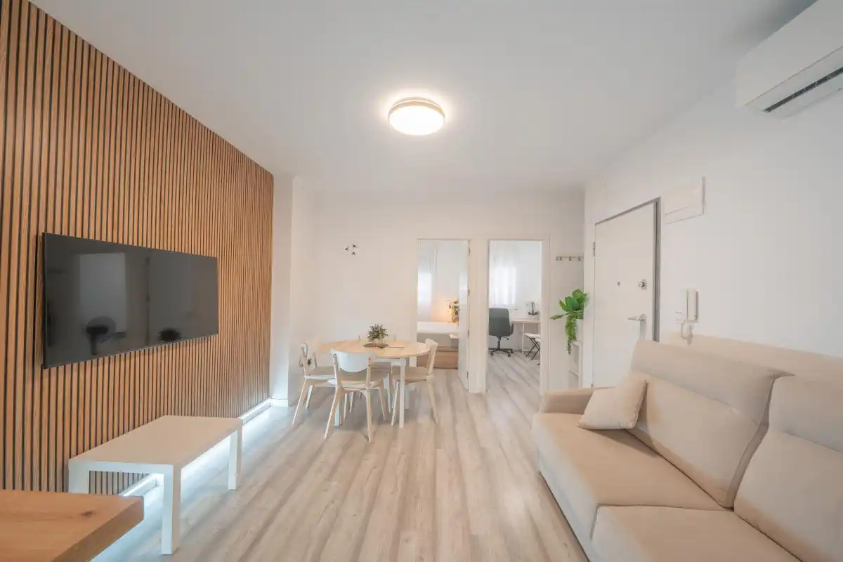 Sala de estar de Planta baja en venta en Santa Pola con Aire acondicionado, Calefacción y Amueblado