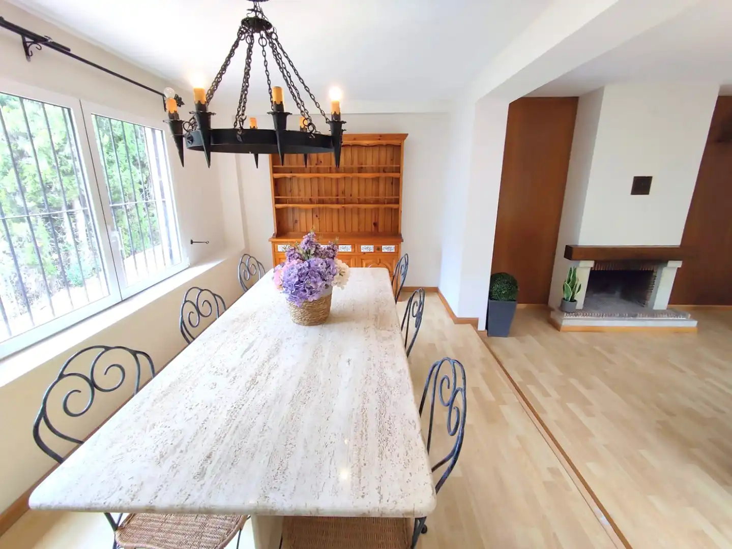 Esszimmer von Haus oder Chalet zur Miete in Puçol mit Heizung, Privatgarten und Terrasse