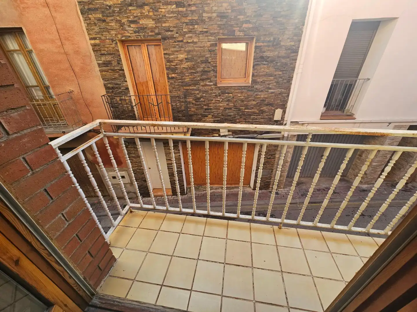 Terrassa de Casa adosada en venda en Alguaire, Lleida