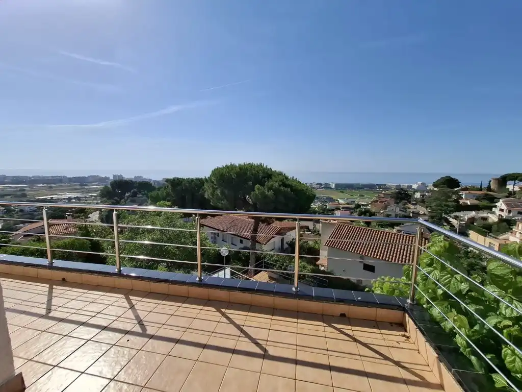 Terrasse von Haus oder Chalet zum Verkauf in Santa Susanna