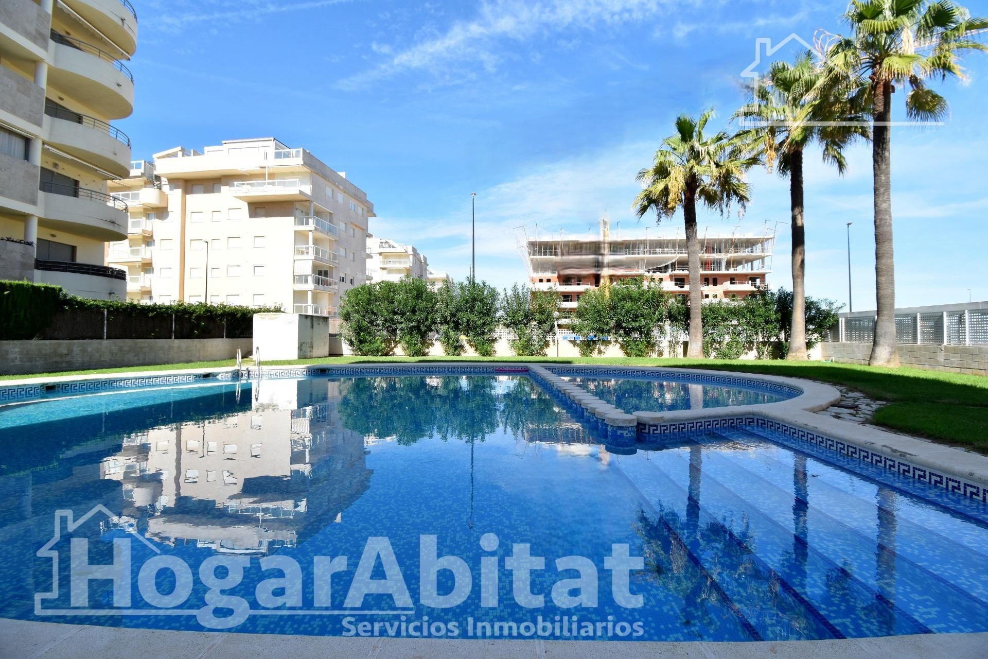 Swimming pool of Flat for sale in Daimús  with Terrace, Storage room and Balcony