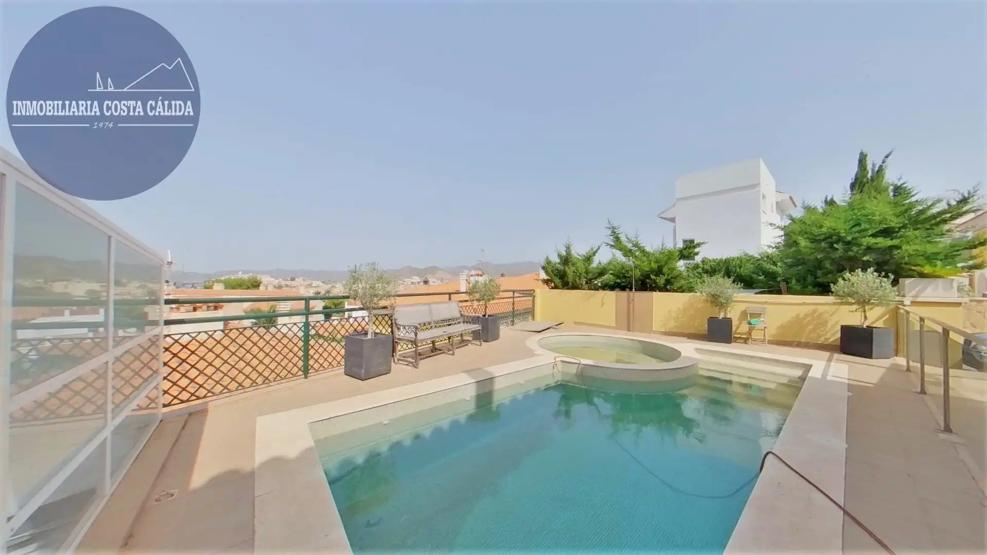 Piscina de Dúplex en venta en Águilas con Aire acondicionado, Calefacción y Jardín privado
