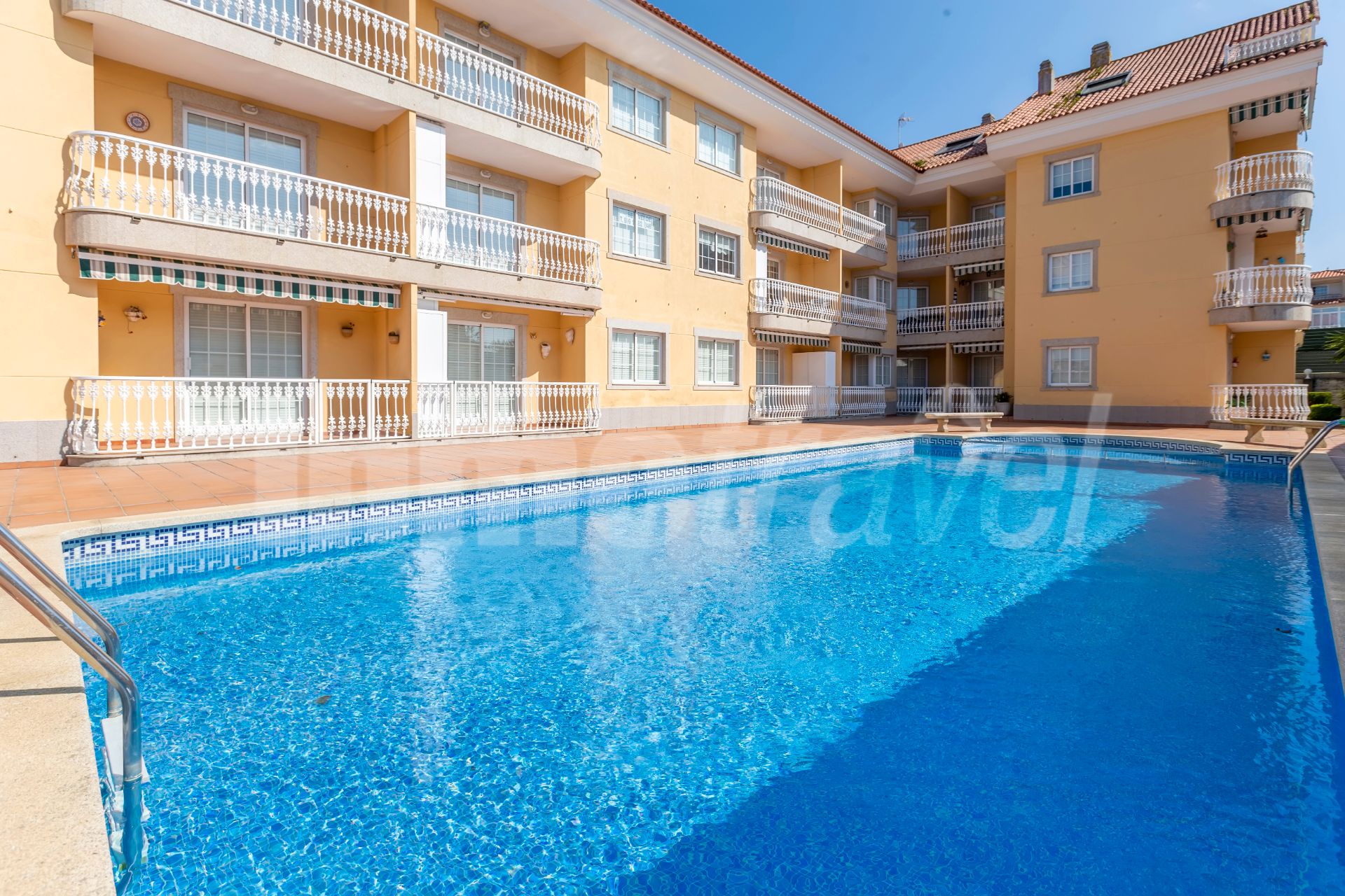 Swimming pool of Study for sale in Sanxenxo  with Heating, Private garden and Terrace