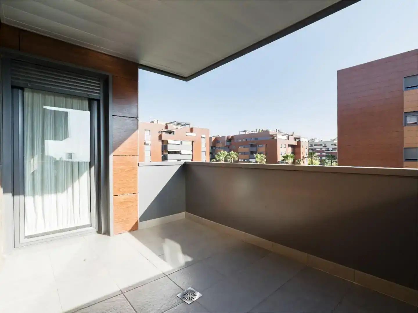 Terraza de Piso de alquiler en Granada con Aire acondicionado, Jardín privado y Parquet