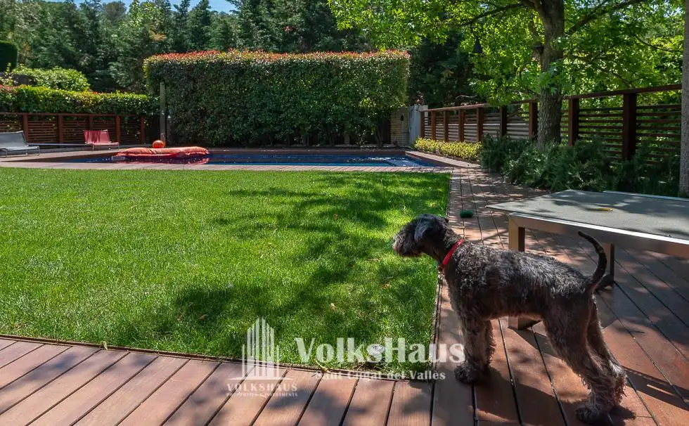 Terrasse von Haus oder Chalet zum Verkauf in Sant Cugat del Vallès mit Klimaanlage, Heizung und Privatgarten