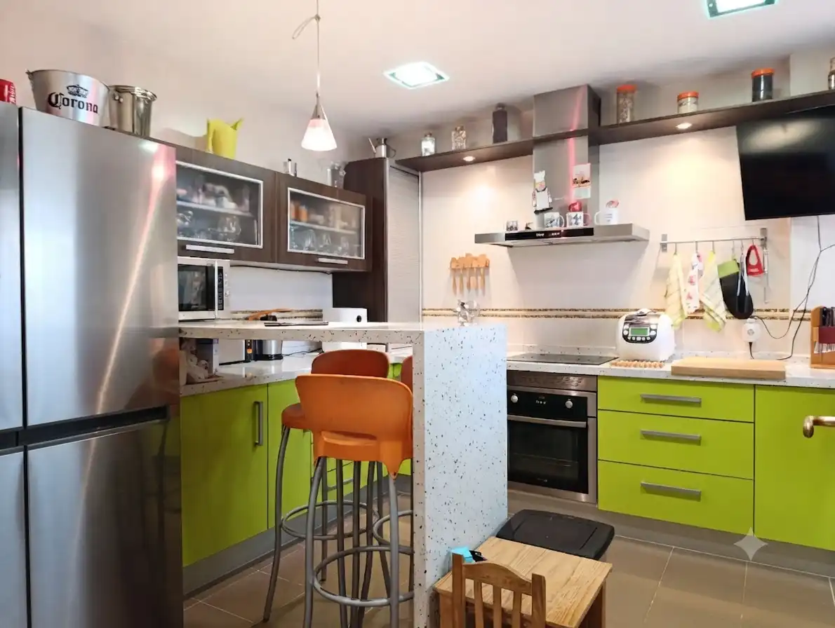 Kitchen of Houses for sale in Ciudad Real  with Air Conditioner, Heating and Terrace