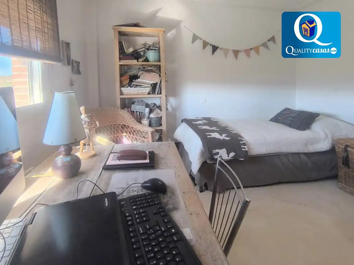 Bedroom of Houses for sale in Mutxamel  with Air Conditioner, Heating and Terrace