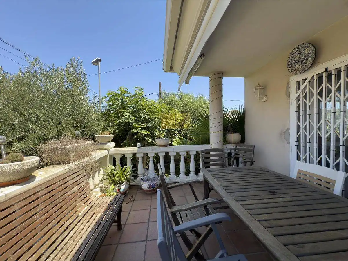 Terrassa de Casa o xalet en venda en Sant Pere de Ribes amb Aire condicionat, Calefacció i Jardí privat
