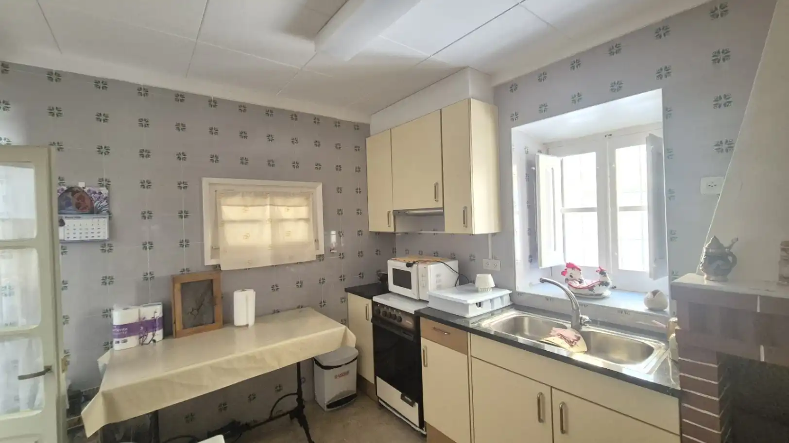 Cocina de Finca rústica en venta en Sant Miquel de Fluvià