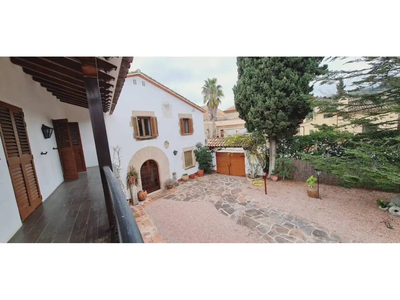 Vista exterior de Casa o chalet en venta en Les Franqueses del Vallès con Calefacción, Jardín privado y Terraza