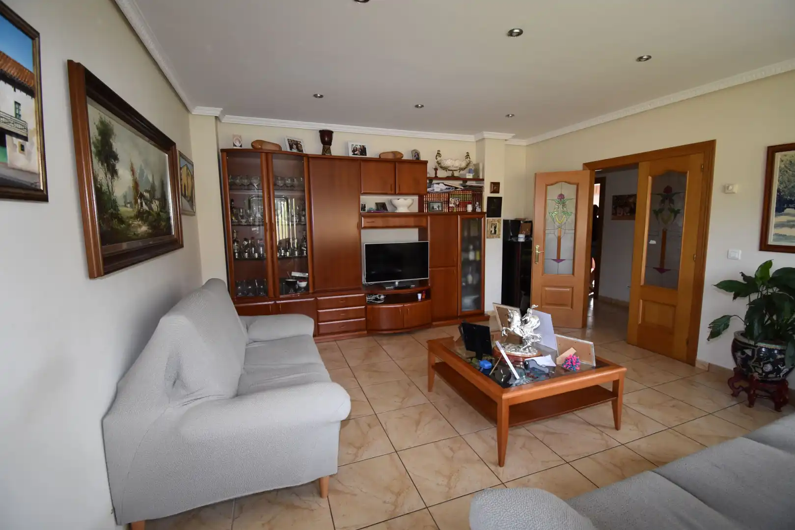 Sala de estar de Casa o chalet en venta en Bárcena de Cicero con Calefacción, Jardín privado y Terraza