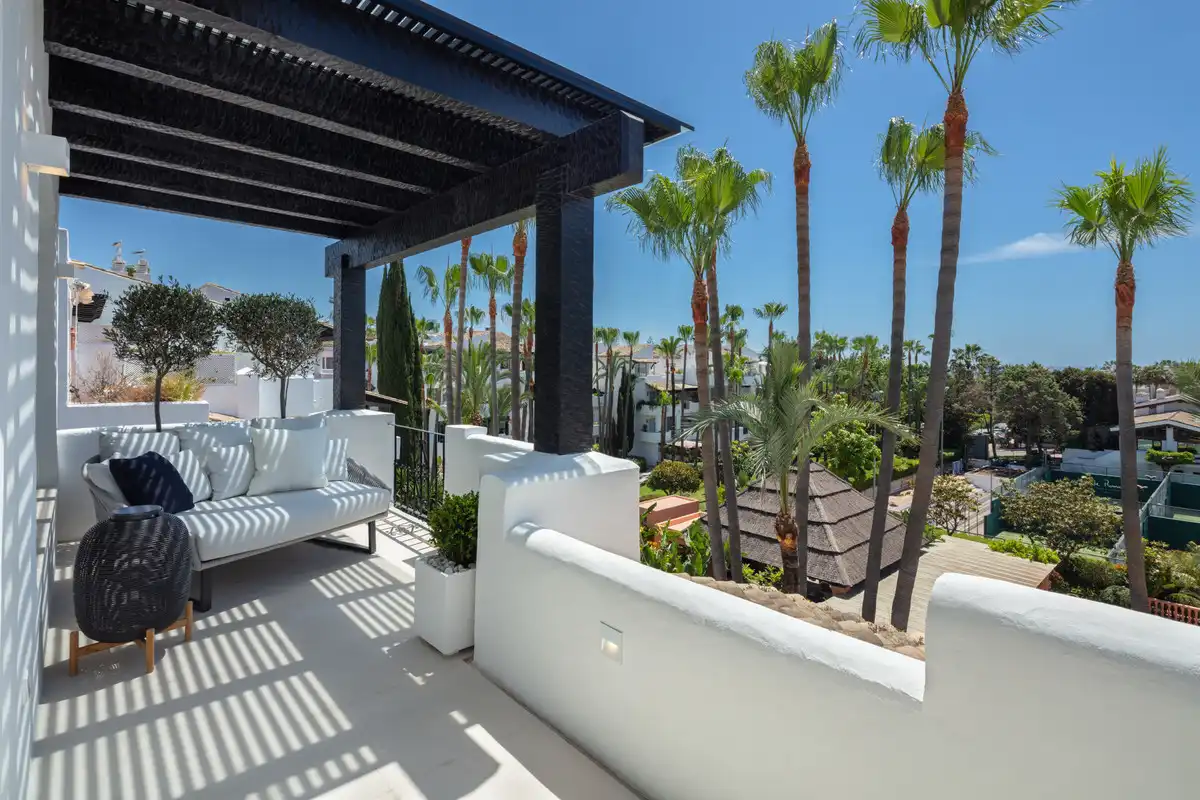 Terraza de Ático en venta en Marbella con Terraza, Amueblado y Internet