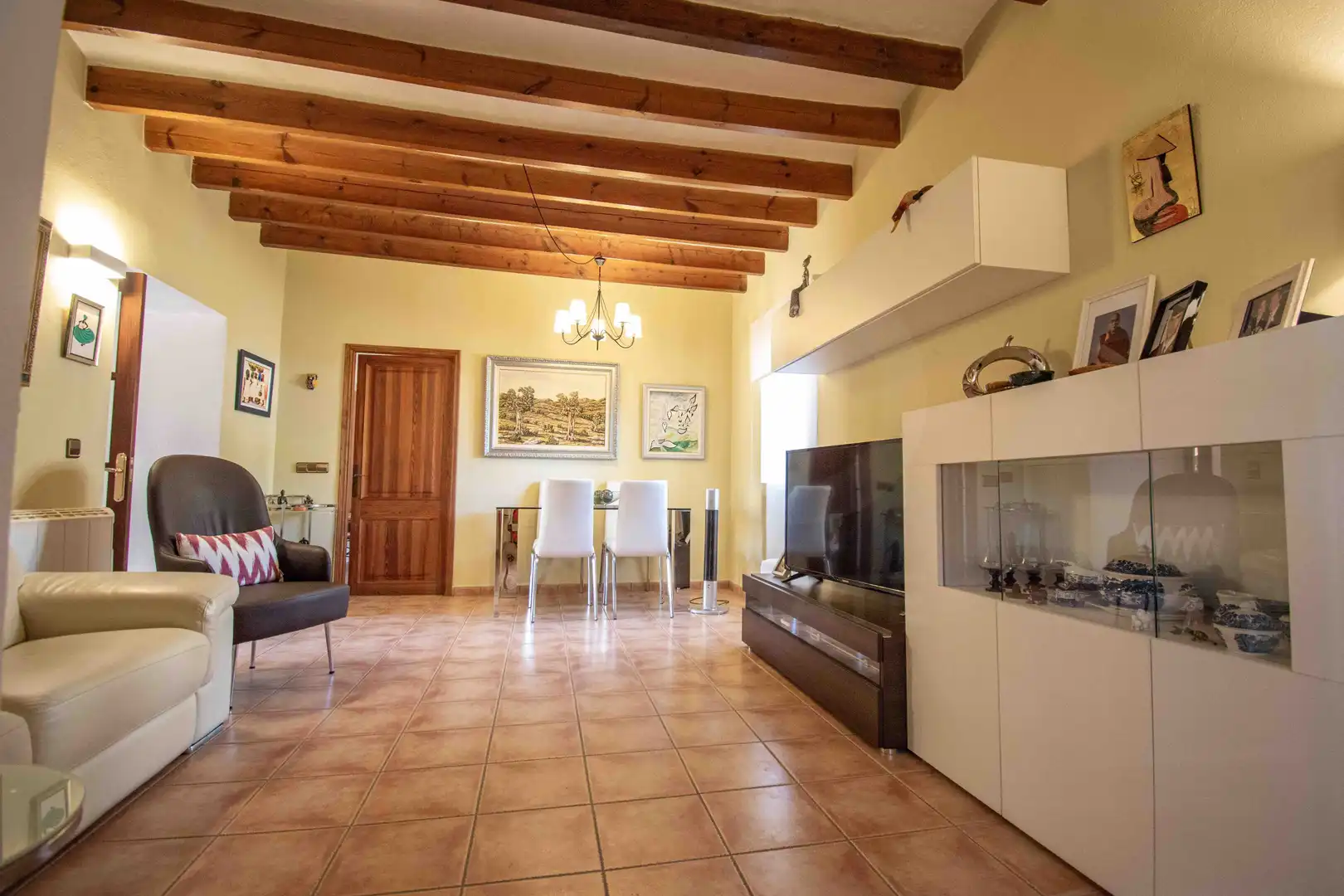 Living room of Houses for rent in Calvià  with Air Conditioner, Heating and Terrace