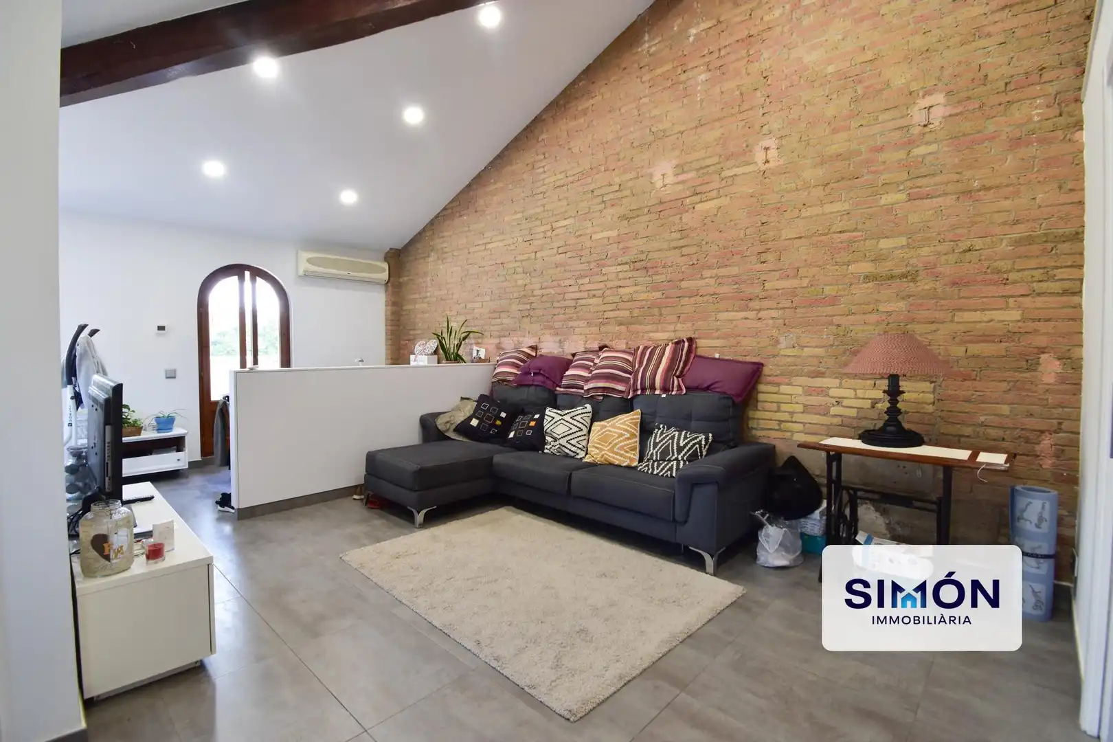 Sala d'estar de Casa o xalet en venda en Sallent amb Aire condicionat i Terrassa