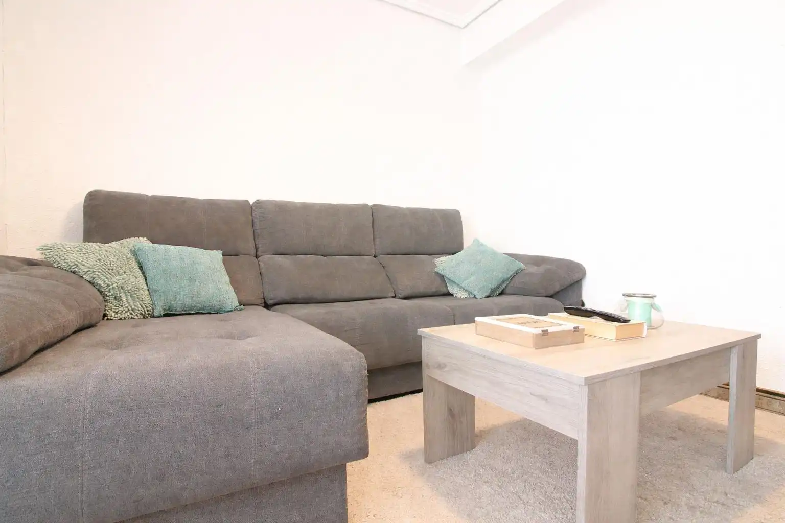 Sala de estar de Piso en venta en Valencia con Aire acondicionado y Balcón