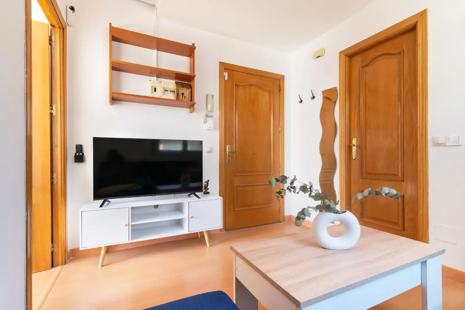 Sala de estar de Piso de alquiler en Madrid con Aire acondicionado, Calefacción y Amueblado
