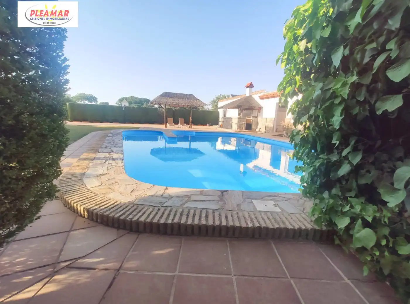Casa rústica amb piscina en venda a Las Tres Piedras - Costa Ballena, imagen 6