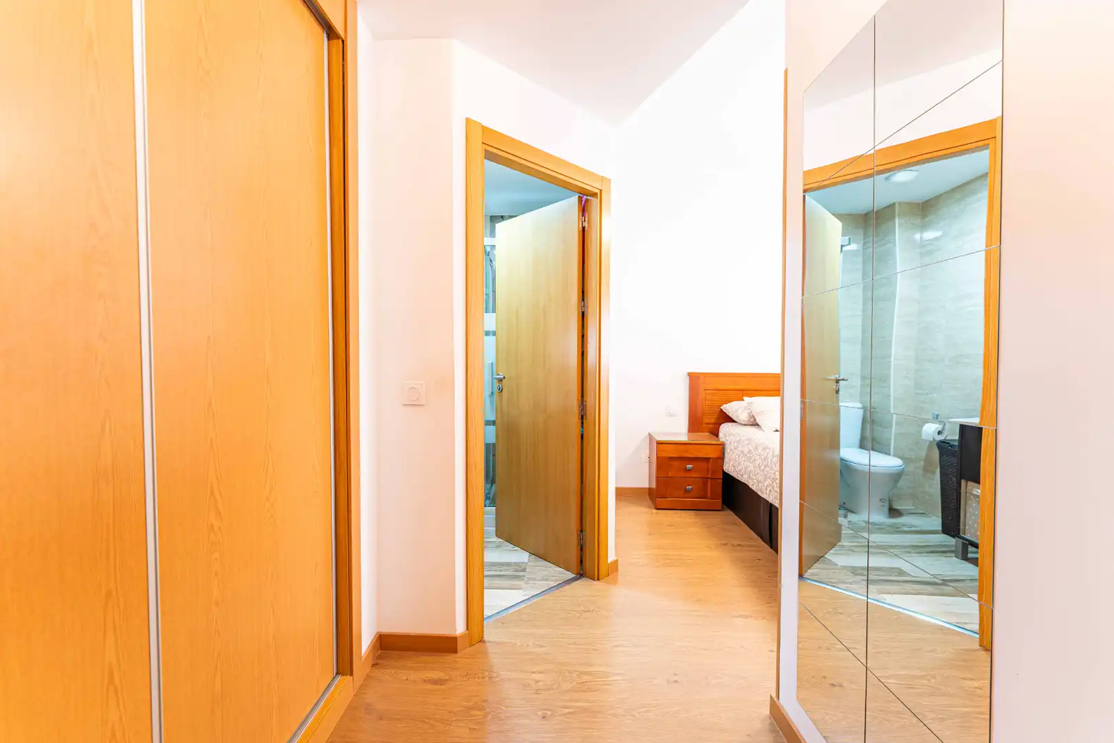 Bedroom of Flat for sale in Móstoles  with Air Conditioner, Heating and Private garden
