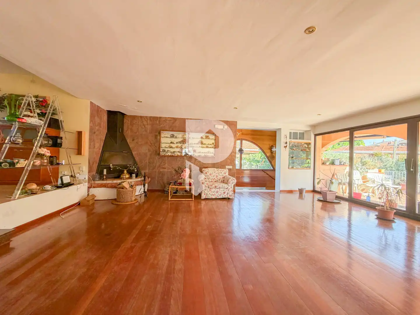 Sala de estar de Casa o chalet en venta en Esparreguera con Aire acondicionado, Calefacción y Parquet