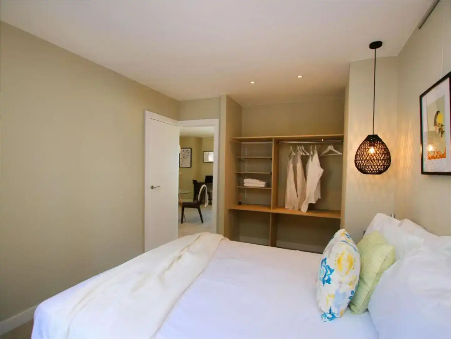 Dormitori de Apartament en venda en Mijas amb Aire condicionat i Balcó