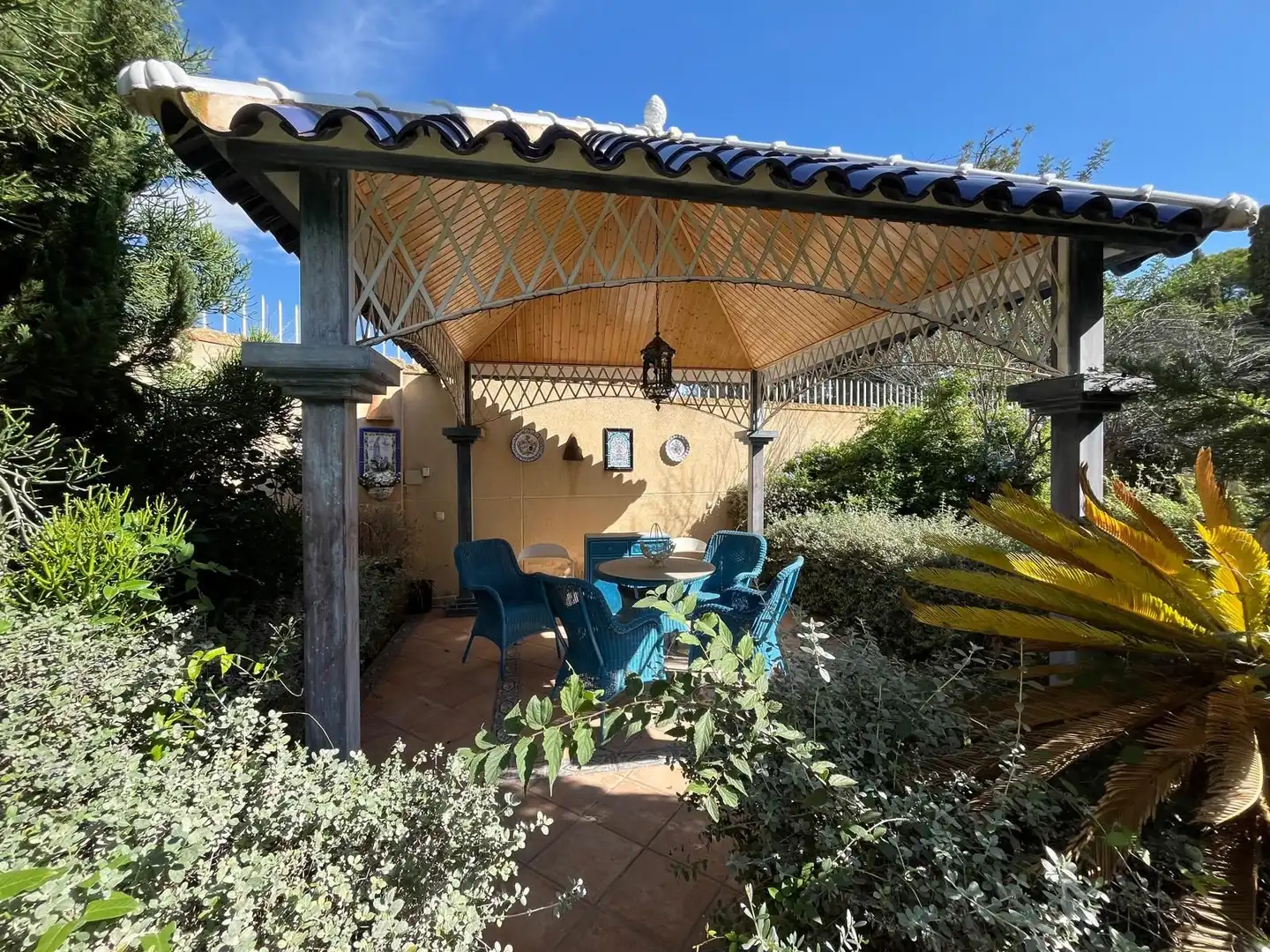 Terrassa de Casa o xalet en venda en L'Alfàs del Pi amb Calefacció, Jardí privat i Terrassa