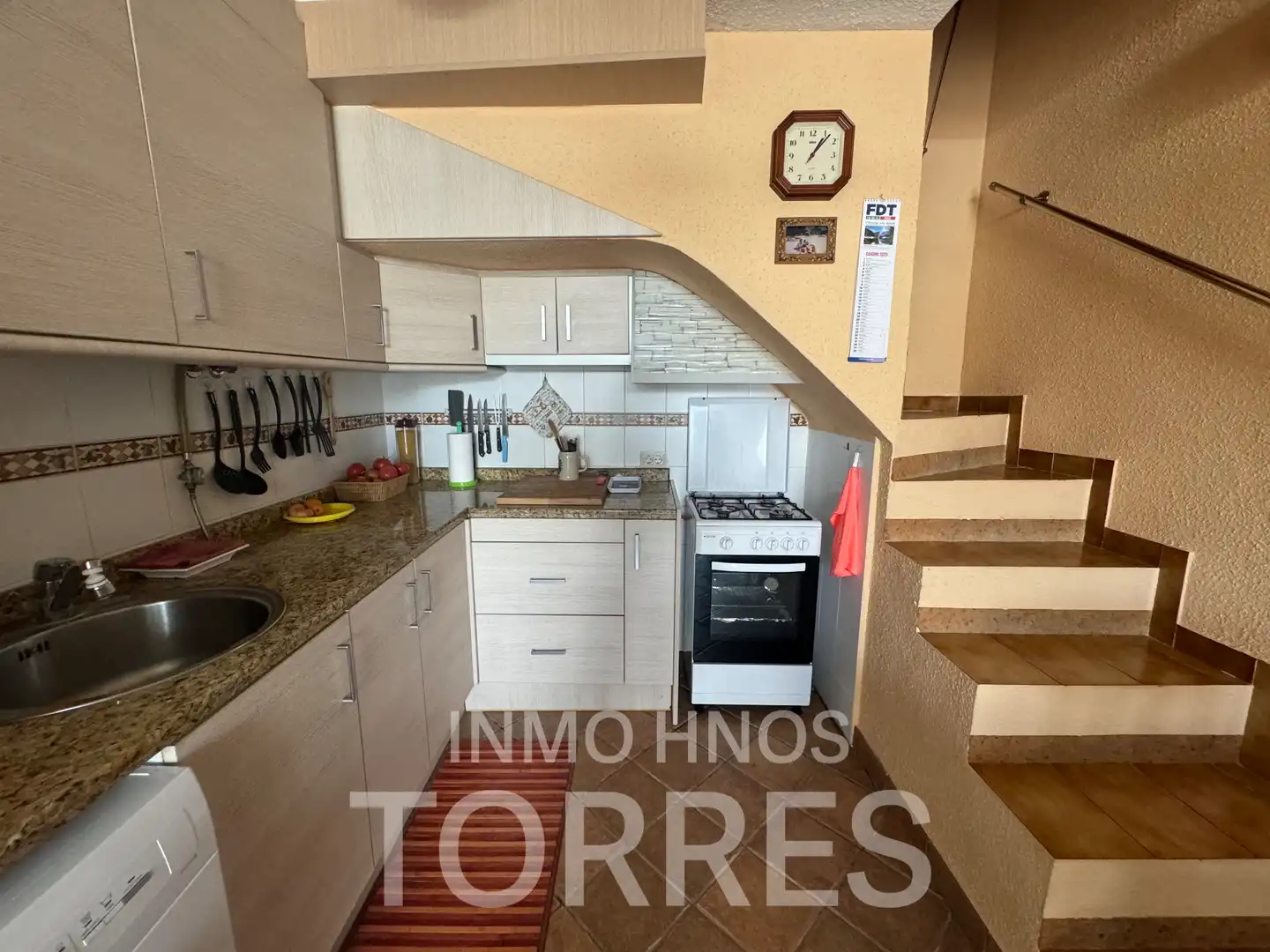 Cuina de Casa adosada en venda en Peñíscola / Peníscola amb Terrassa i Balcó