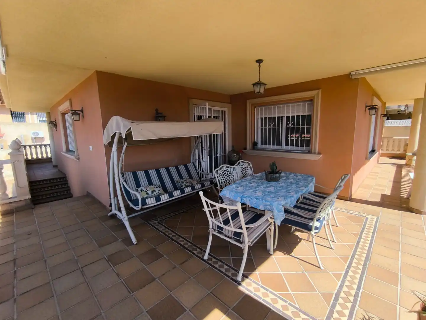 Terrassa de Casa o xalet en venda en La Unión amb Aire condicionat, Calefacció i Jardí privat