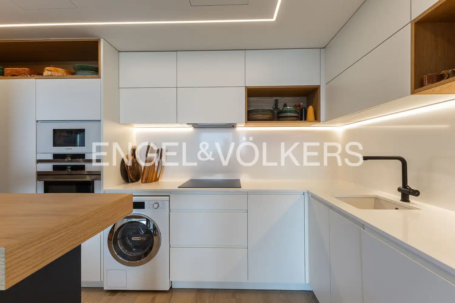 Kitchen of Flat for sale in Pedreguer  with Air Conditioner, Heating and Private garden