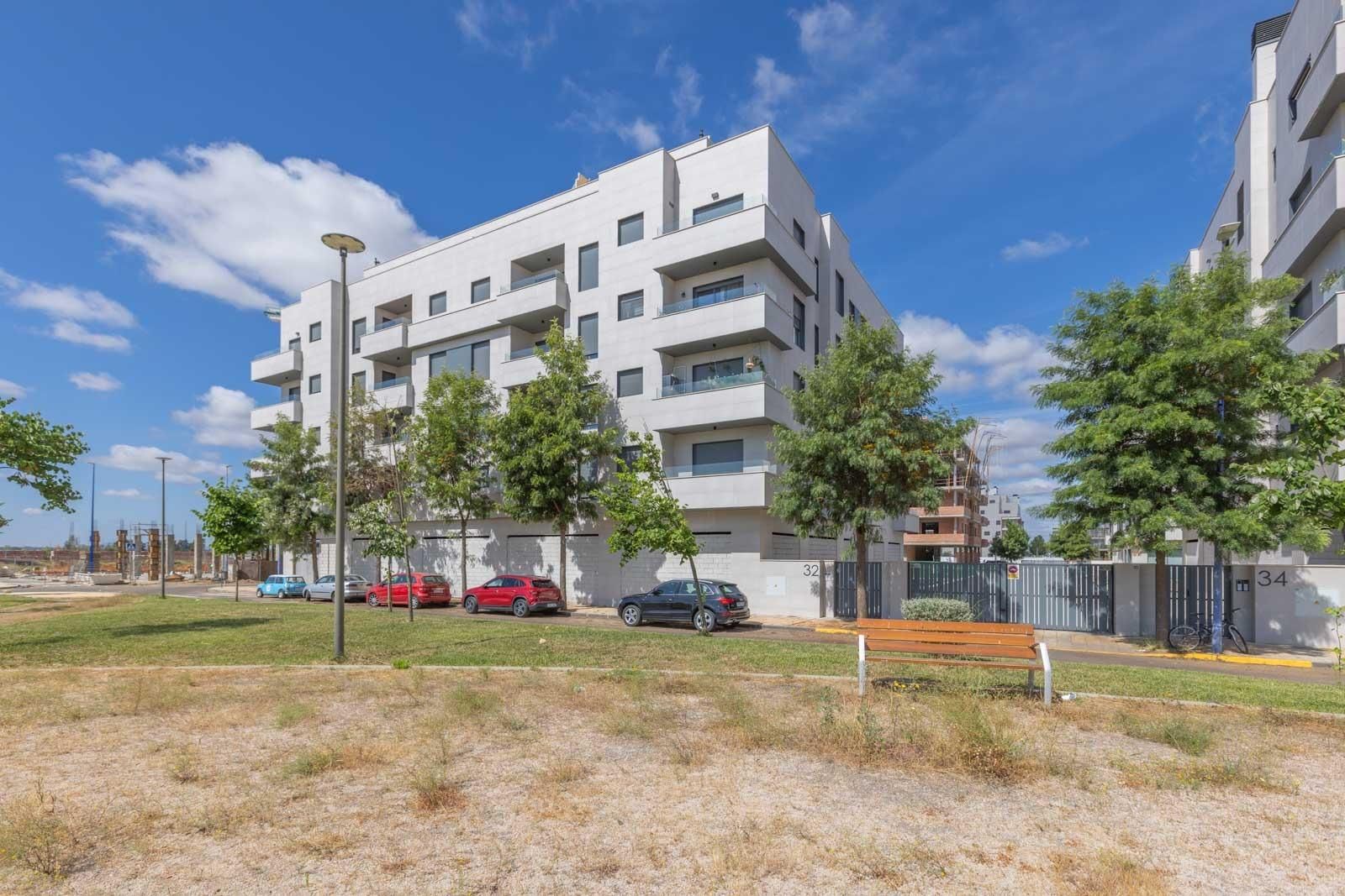 Vista exterior de Pis de lloguer en Badajoz Capital amb Aire condicionat, Calefacció i Terrassa