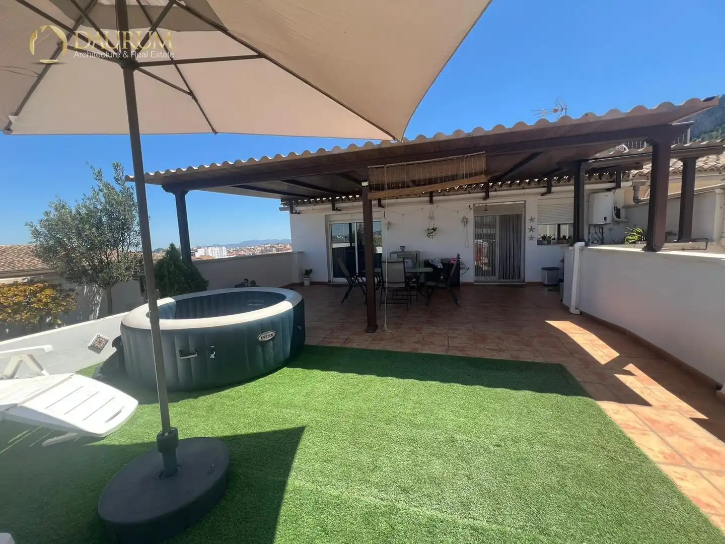 Terrassa de Àtic en venda en Xàtiva amb Aire condicionat, Terrassa i Piscina