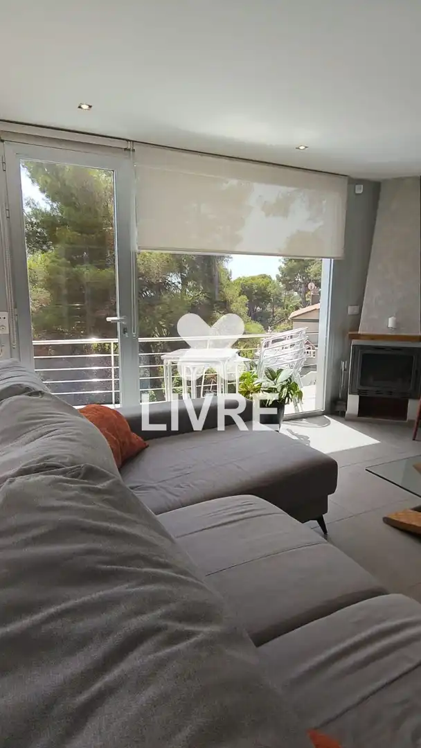 Sala de estar de Casa o chalet en venta en Cunit con Aire acondicionado, Calefacción y Piscina