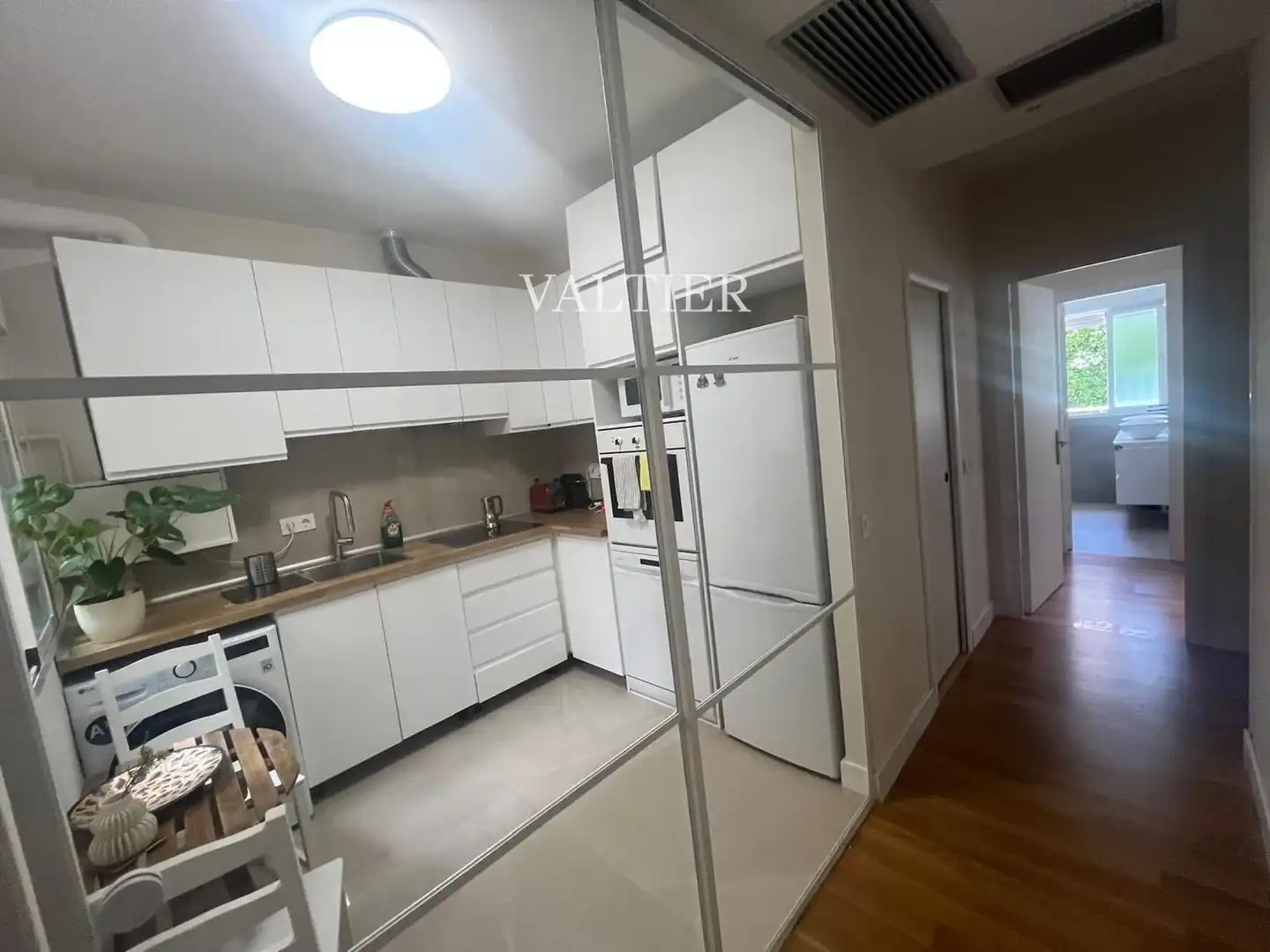 Cocina de Piso de alquiler en Madrid con Aire acondicionado, Trastero y Amueblado
