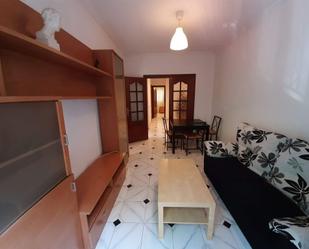 Living room of Flat to rent in  Madrid Capital  with Air Conditioner and Furnished