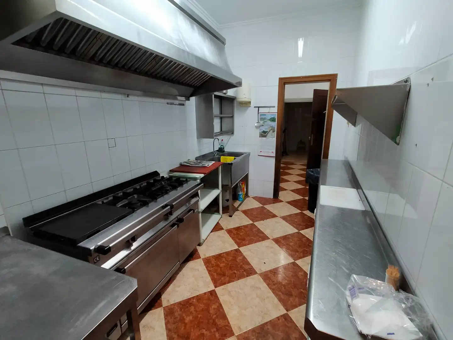 Cocina de Local de alquiler en Gandia con Aire acondicionado, Parquet y Amueblado