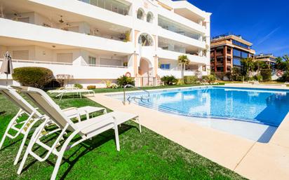 Swimming pool of Apartment for sale in Marbella  with Air Conditioner, Heating and Private garden