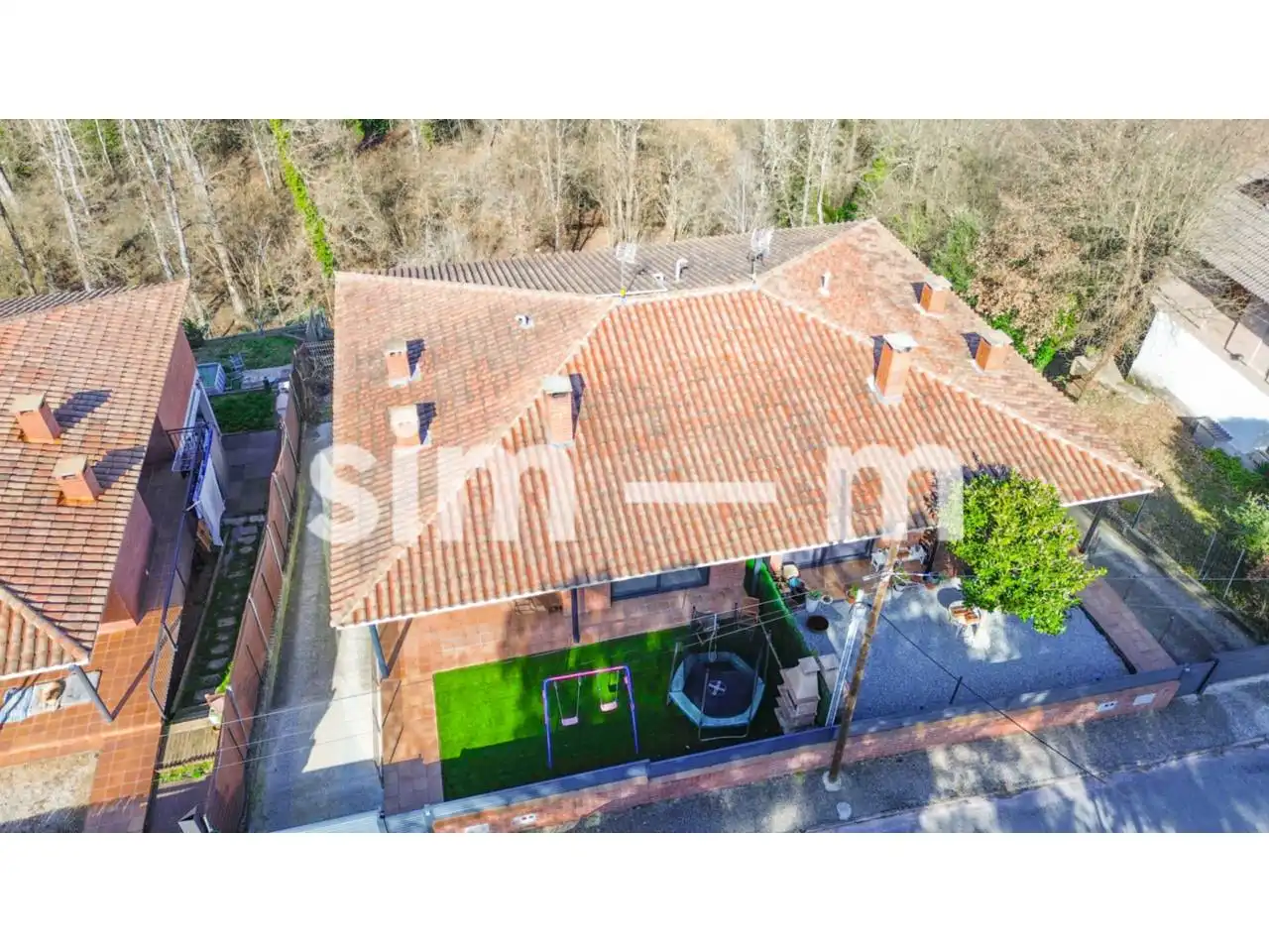 Jardí de Casa adosada en venda en Viladrau amb Aire condicionat, Calefacció i Jardí privat
